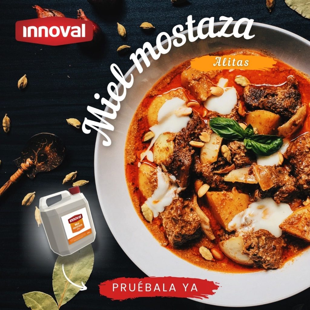 salsa miel mostaza para alitas