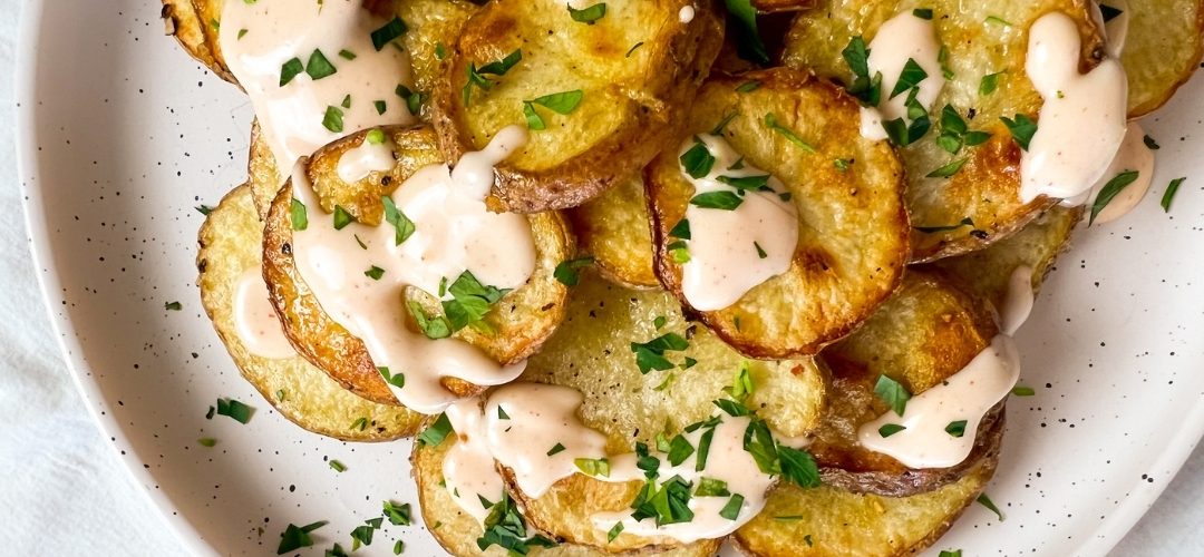 papas al limon con salsa mayonesa picante