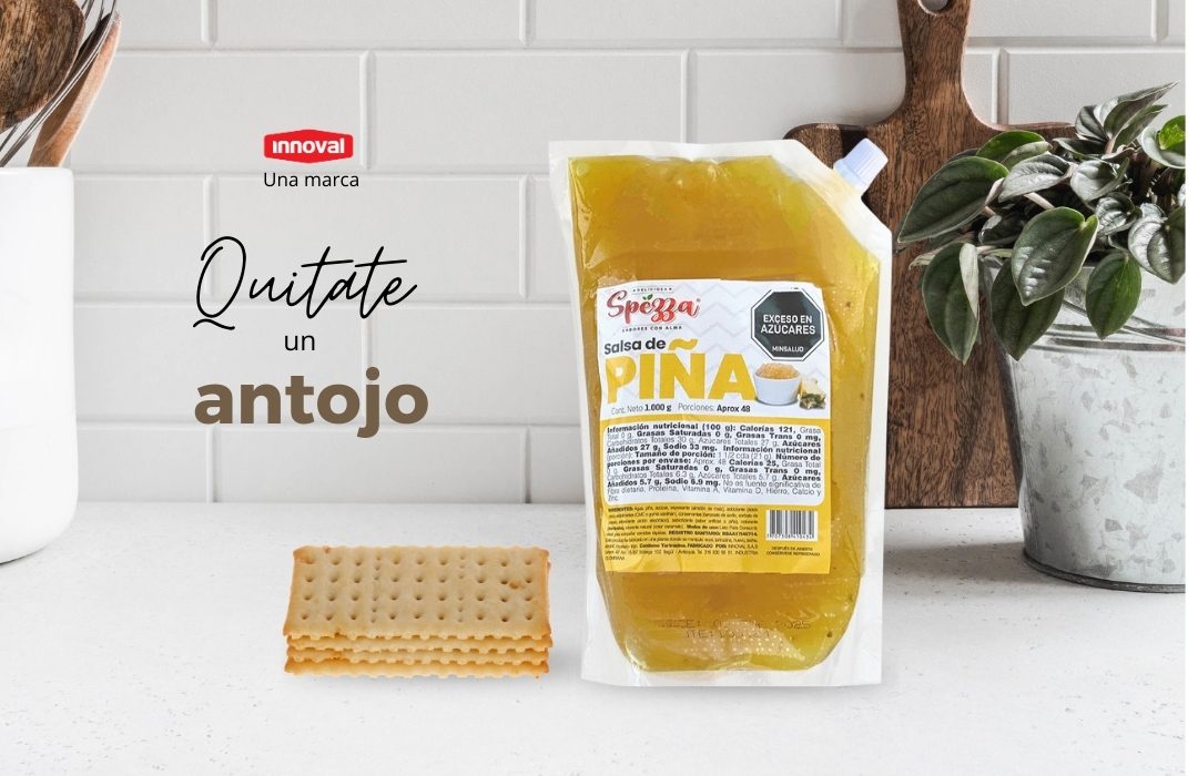 salsa de piña Spezza